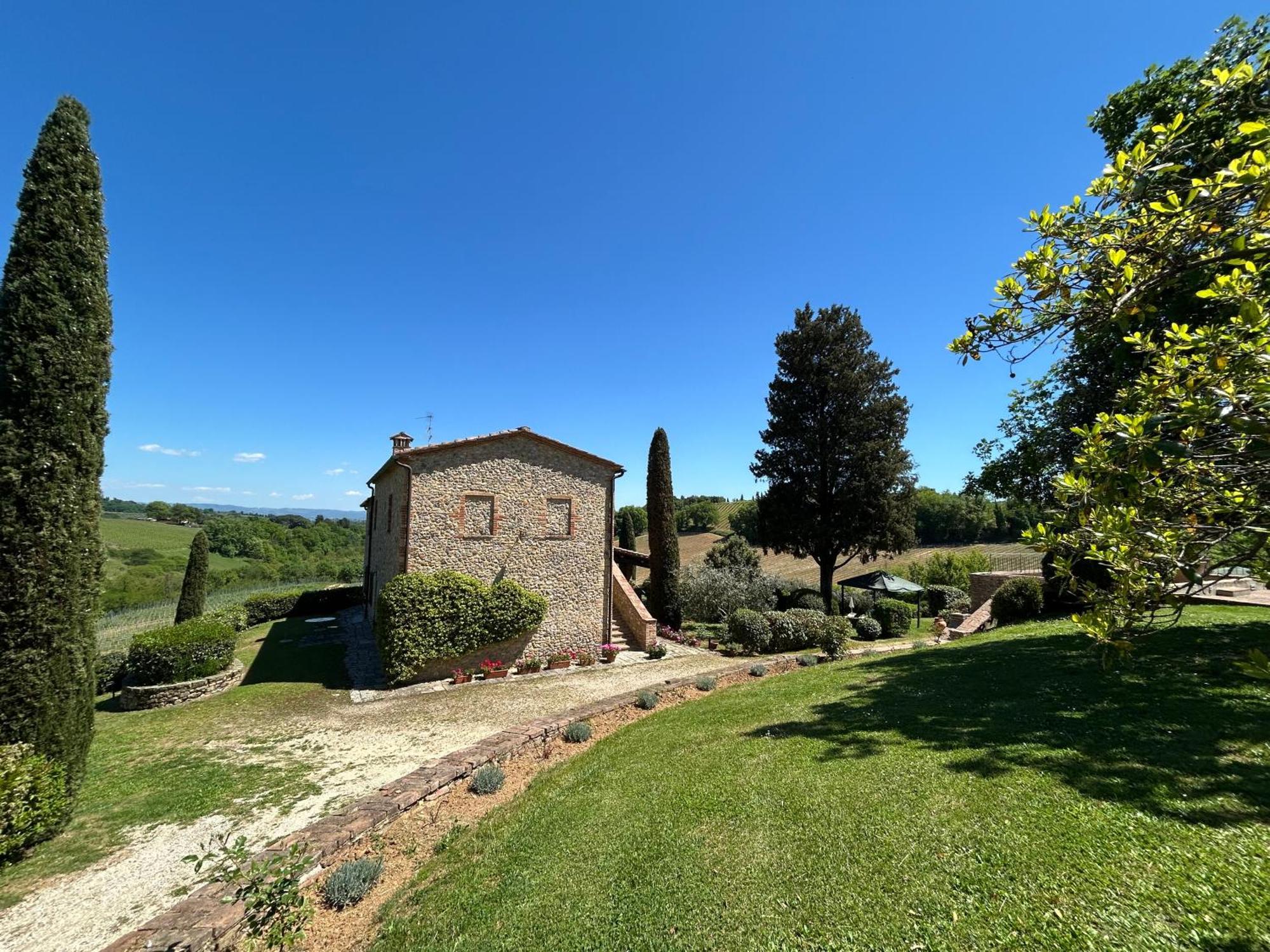 Podere Casanuova San Gimignano Esterno foto